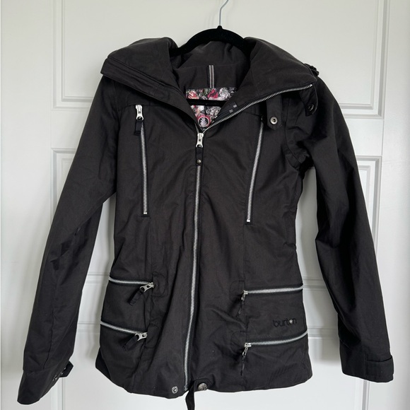 Burton Jackets & Blazers - Burton Black Ski & Snow Jacket Sleek Zip-Up Design Size XS